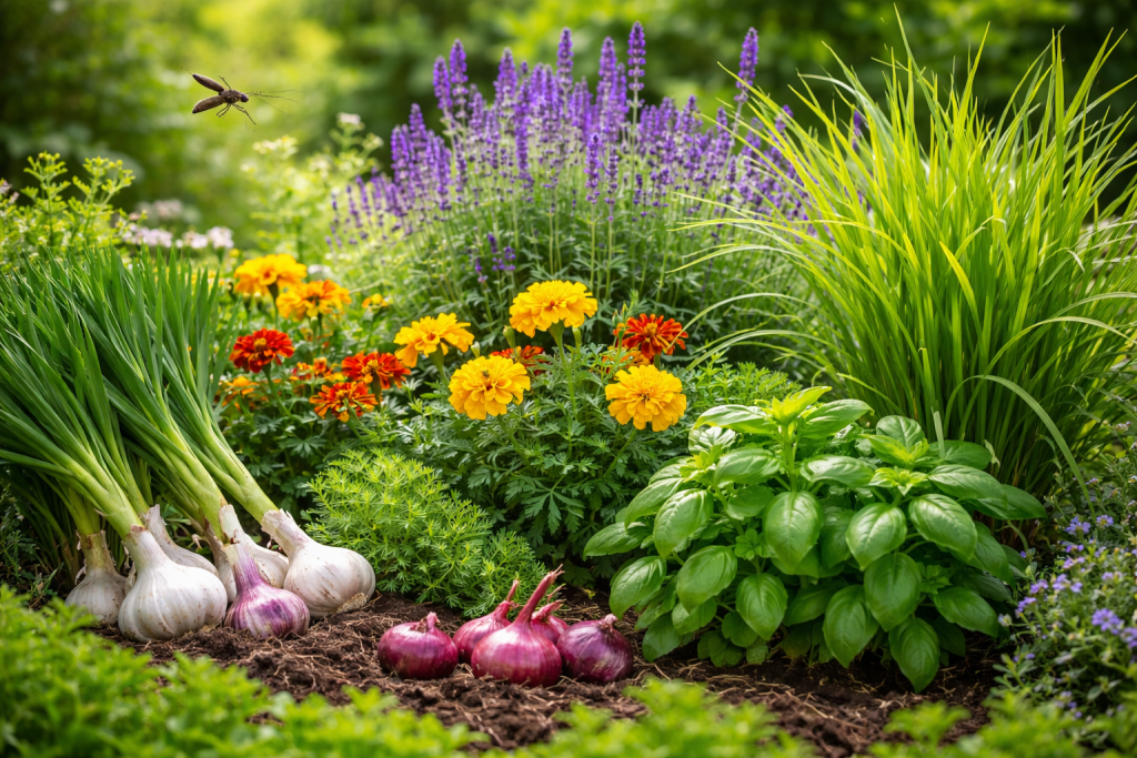 Plants That Repel Mosquitoes