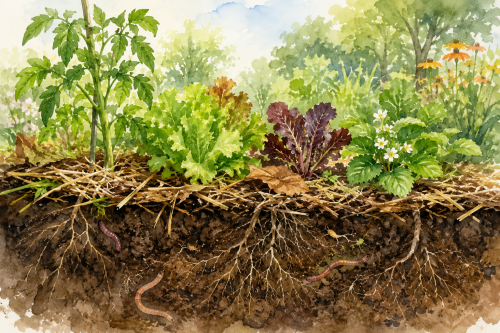 No-till gardening